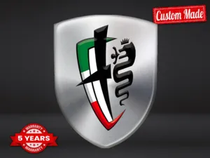 Alfa Romeo Adesivi Lunotto Auto Sportivi Lusso Moderni